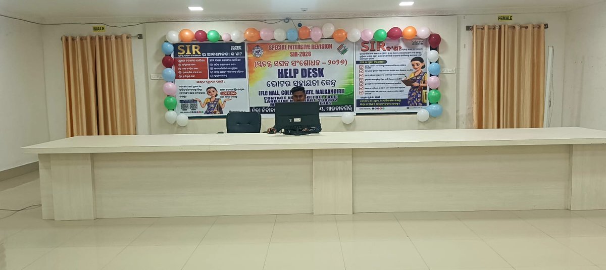 Collector & DM, Malkangiri tweet media