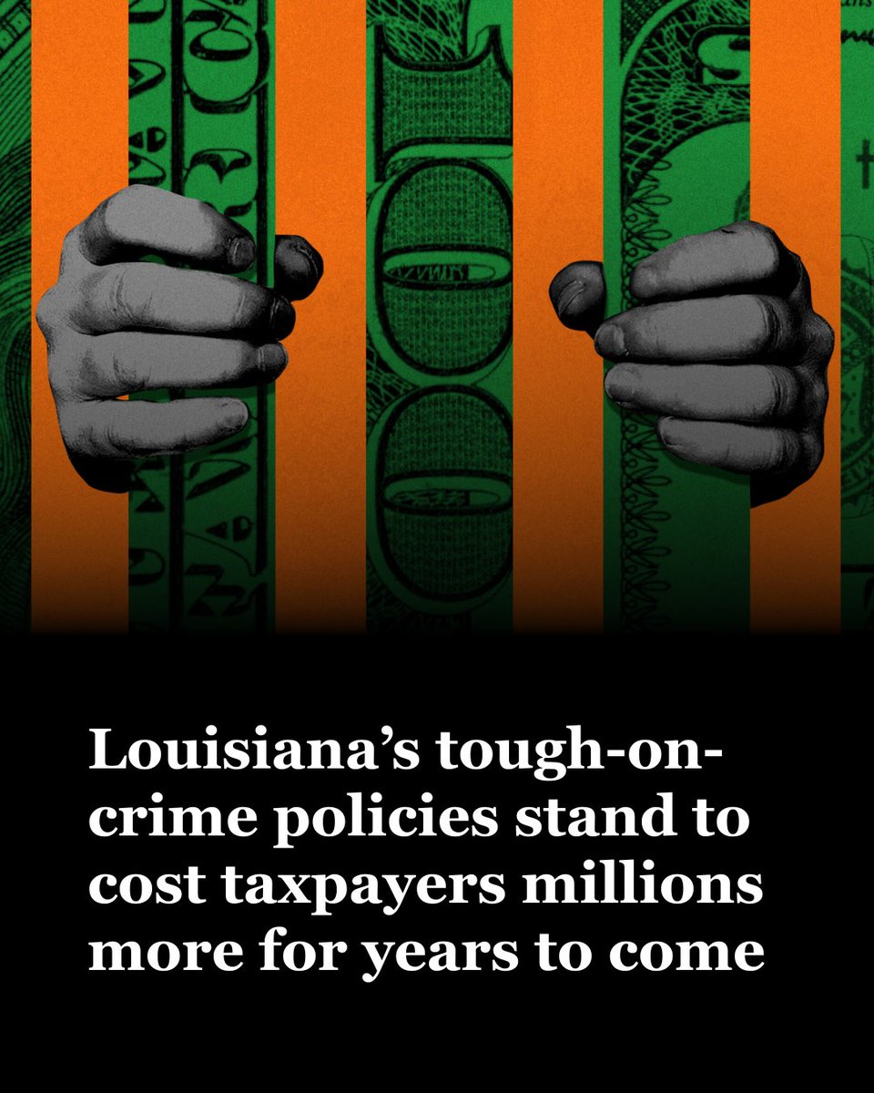 veritenewsnola's tweet photo. A new report determined that Gov. Jeff Landry’s proposed increase in prison spending would come at the expense of $165 million in education funding, including $40 million for state colleges and universities and $125 million for K-12 education. https://t.co/C29LwmsF1X https://t.co/tvulOtVF1c