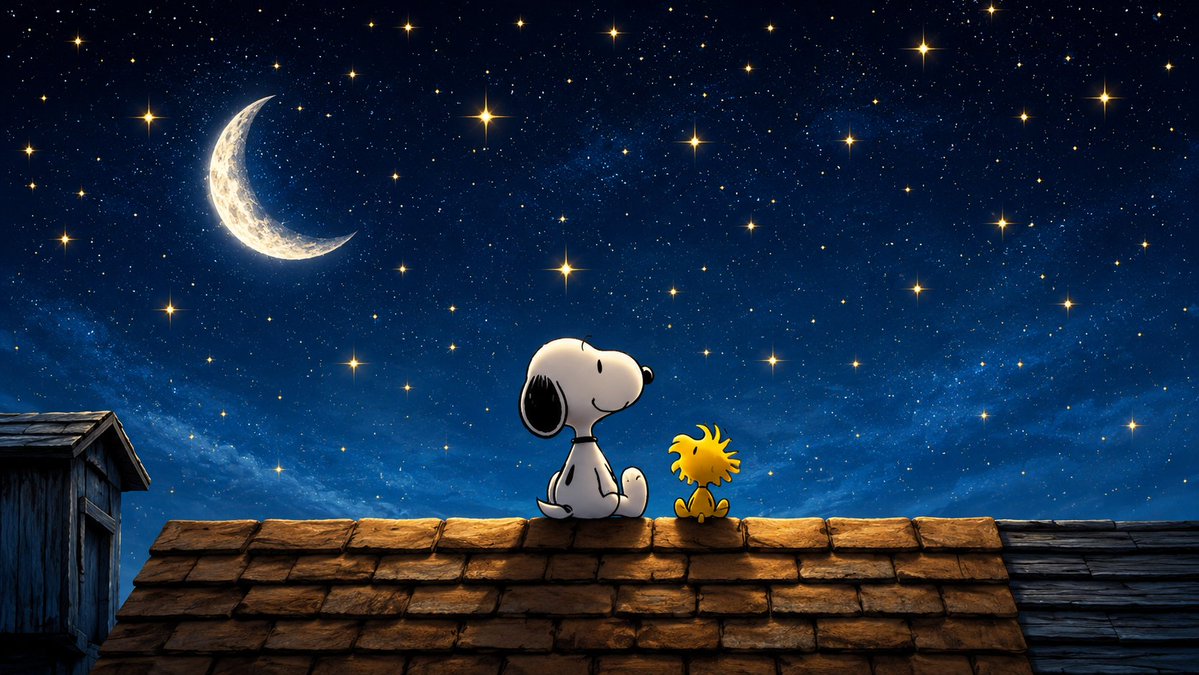 SnoopyAndWoodie tweet media