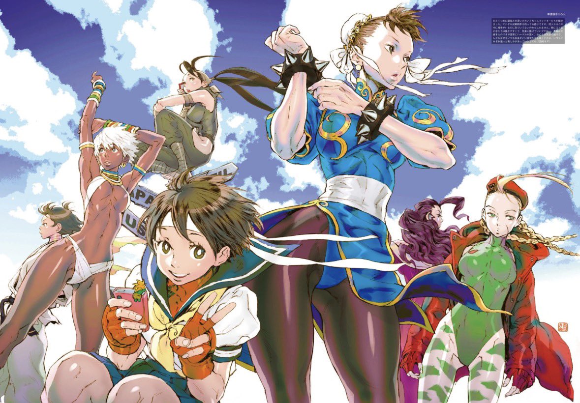 Women of Street Fighter tweet media
