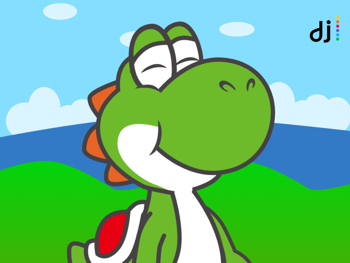 YoshiFansClub's tweet photo. Un Yoshi todo Chill, todo contento. ¡Nada mejor para tu feed! jeje. 💚🦖

.:: Imagen hecha por 𝓓𝓙 (Schweddyoshi) ::. https://t.co/K8cfrkzB2b