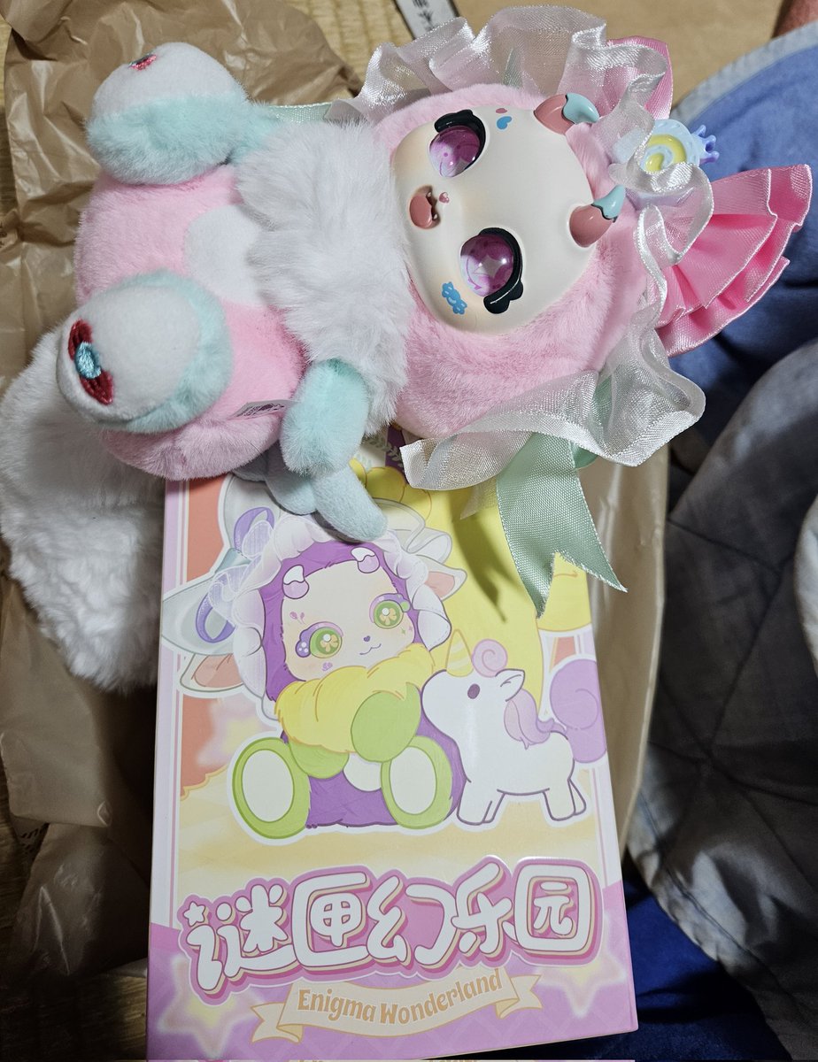 trpgyarou's tweet photo. #Boboco 今回買ったのは箱の���つ、乗っかってるのは別シリーズの桃蜜団子ちゃんです。 https://t.co/tWbid7RS1t