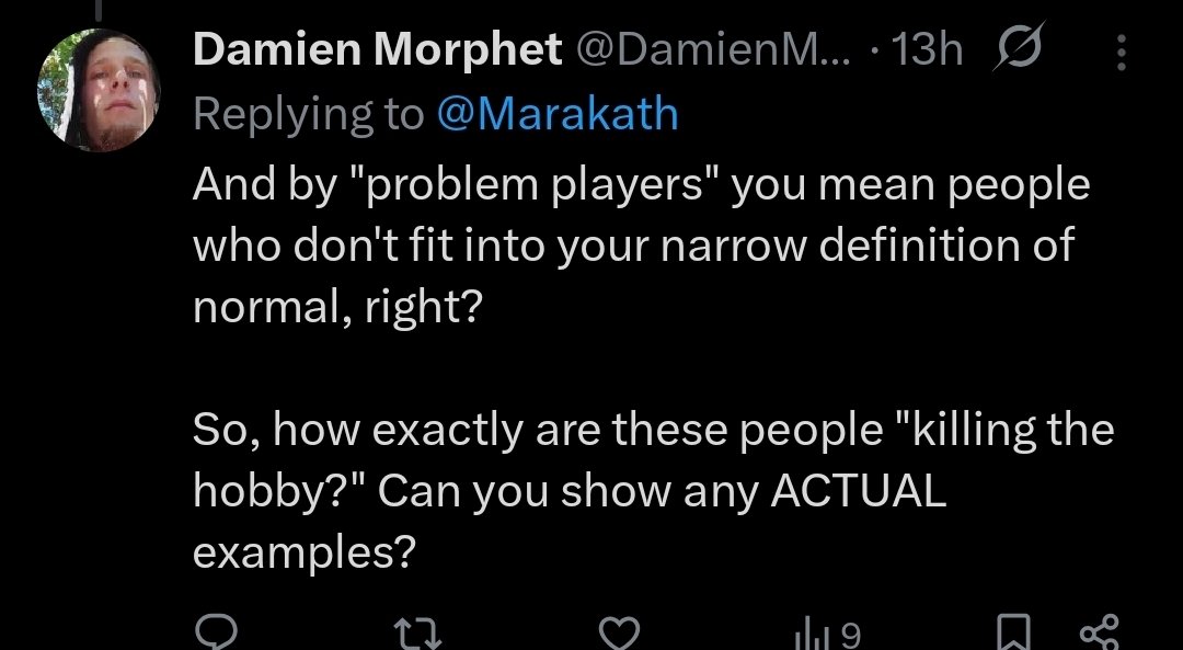 Magickalhack's tweet photo. @Marakath @DamienMorphet Man, if you could only fucking read. https://t.co/4rRfCNzRtl