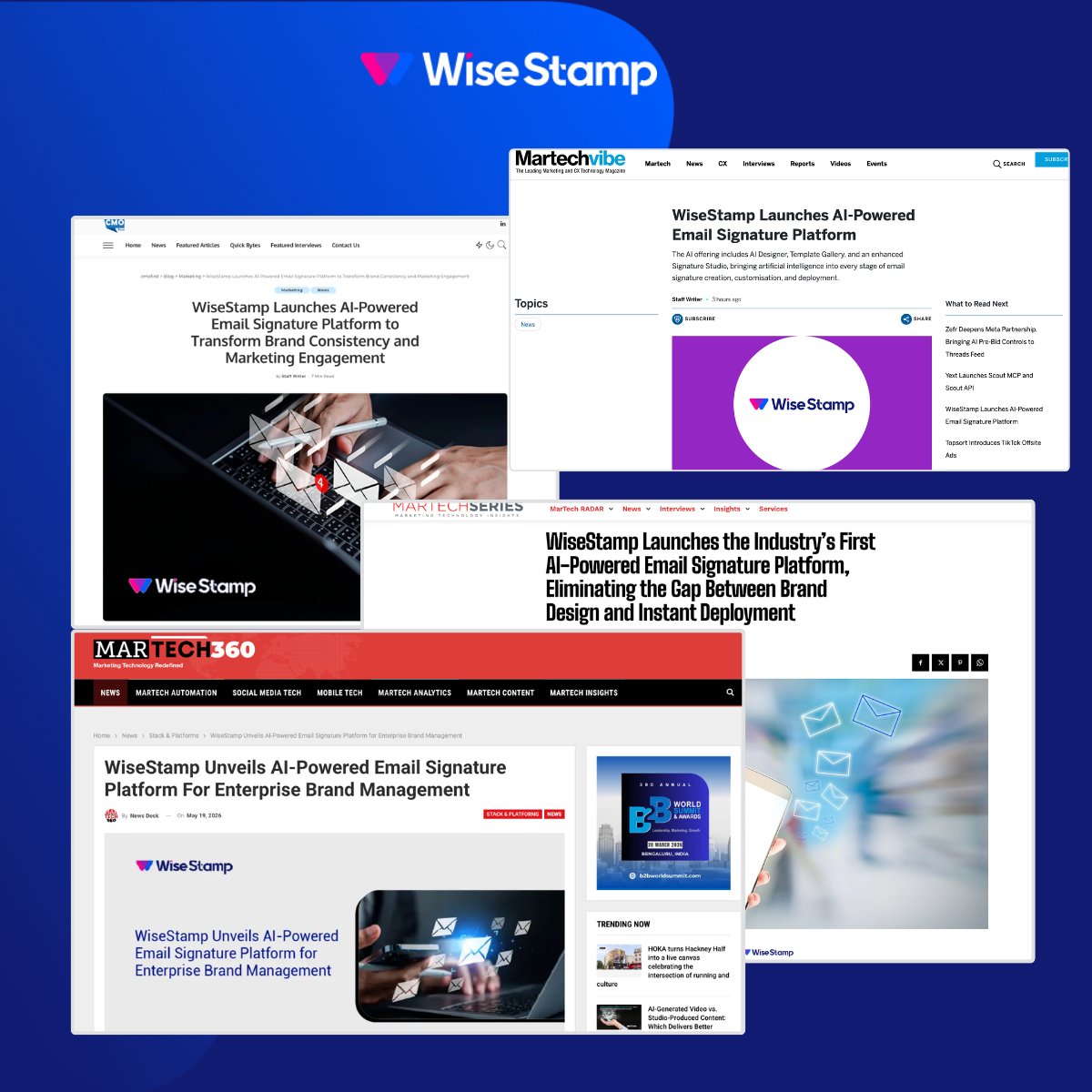 WiseStamp tweet media