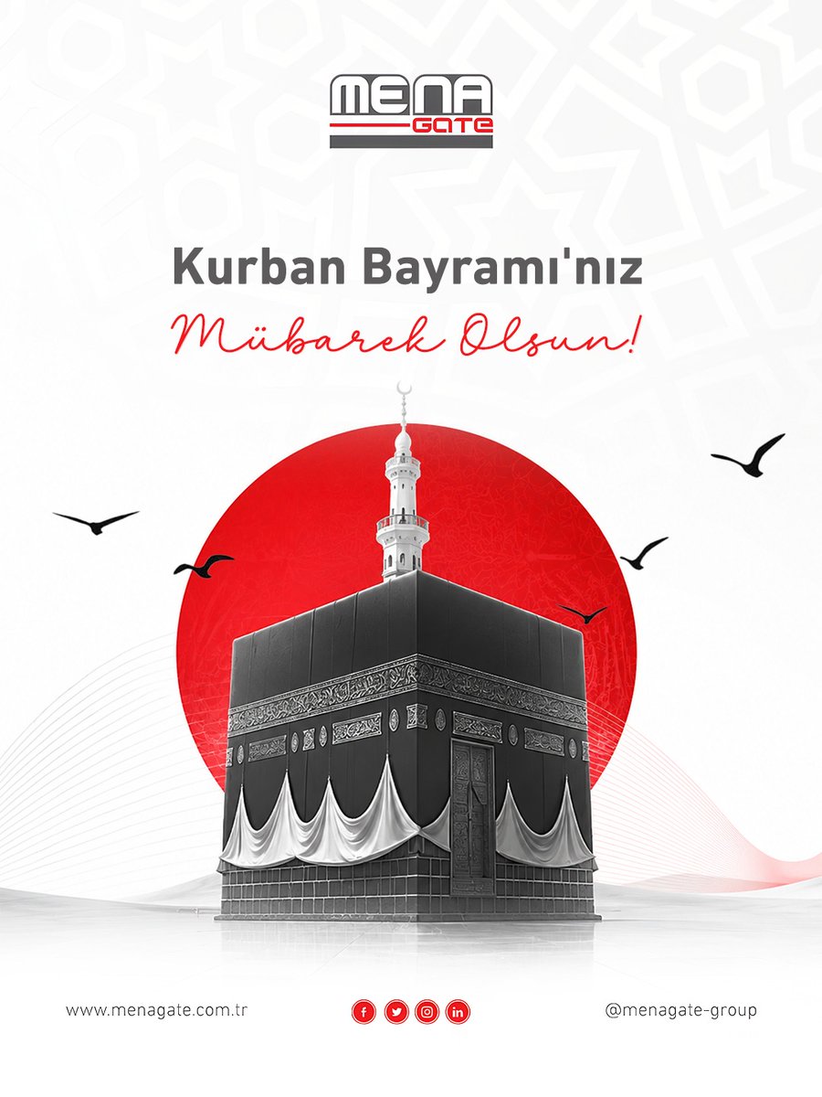 menagategroup's tweet photo. Bu mübarek günde paylaşmanın verdiği huzuru hissedip, sevdiklerimizle bir arada bulunmanın şükrünü eda edelim!

Tüm müşterilerimiz, çalışma ekibimiz ve MenaGate'in başarı ortaklarının Kurban Bayramı'nı kutlarız.

#MenaGate #KurbanBayramı #Paylaşma #Aile https://t.co/b1wlNPdhgf