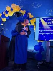LCSSuccessAcad's tweet photo. LSA had a 100% graduation rate and we celebrated 5/6 of the graduates Friday. It was a wonderful and emotional celebration. Thank you to our guest speakers: Mollie Cunningham, Tyler Brandeburg, Sebrina Dillon-Banks and Dr. Porshialee Byfield for making it even more special. https://t.co/4HnpGQpUyM