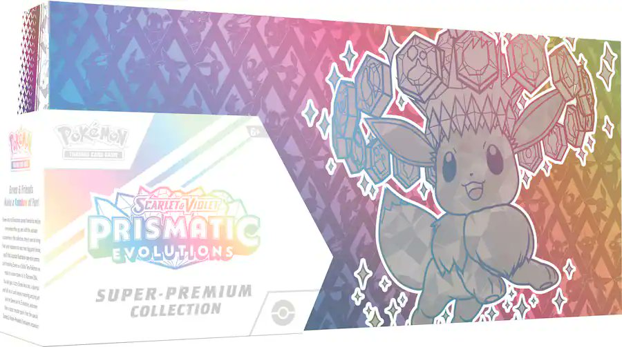 spieltimes's tweet photo. Invites are live! 🏃💨
Pokémon: Scarlet &amp; Violet Prismatic Evolutions Super Premium Collection  
https://t.co/gRWUNfQhrv https://t.co/DsXmmZrXaV