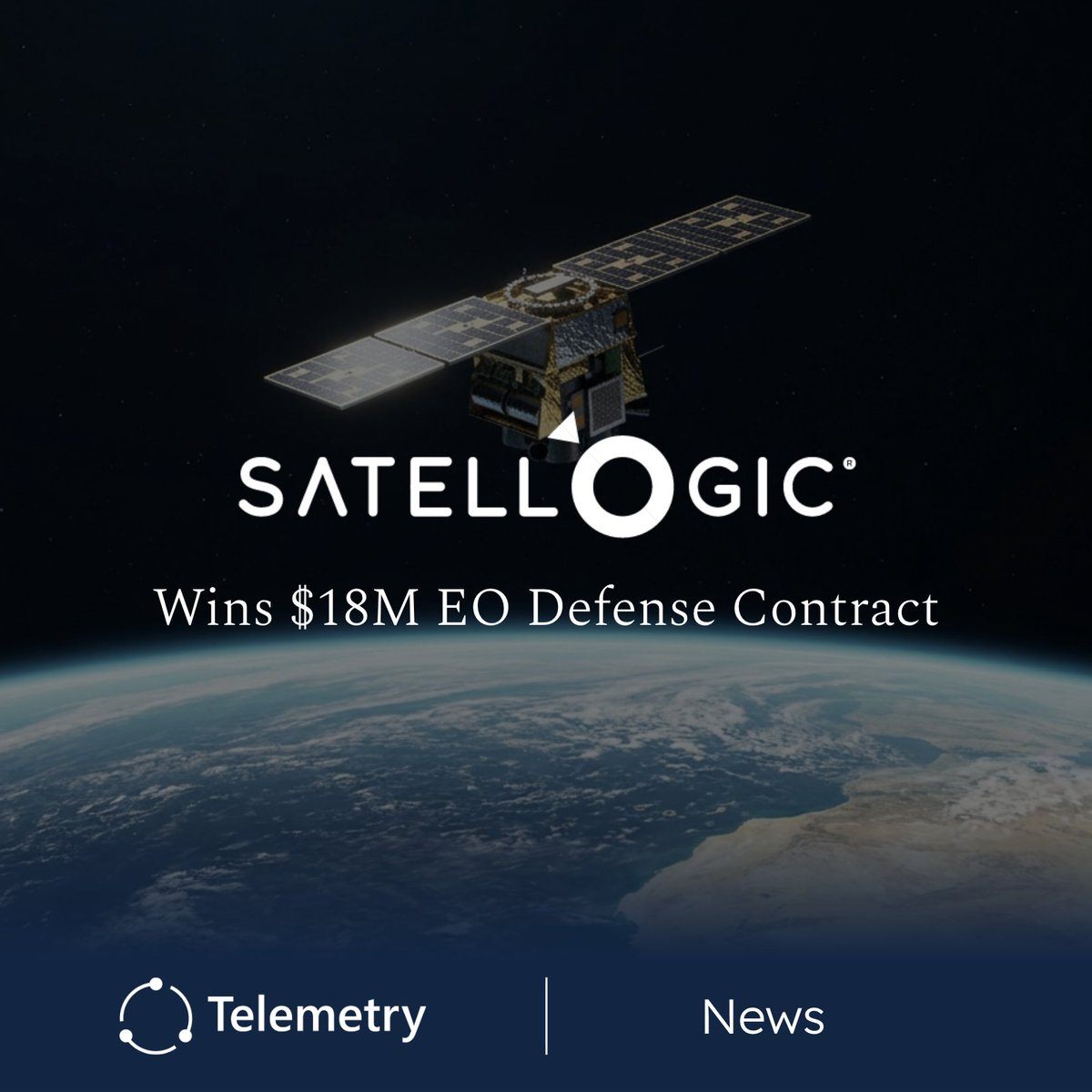 TelemetryToday's tweet photo. Satellogic has secured an $18 million international defense contract to provide persistent Earth observation imagery and geospatial intelligence services.

Read the complete article here:
https://t.co/XyadCRHxkF https://t.co/6vvMVVYvfN