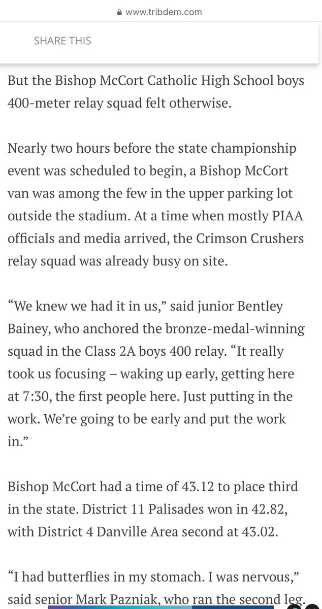 Bentley_Bainey's tweet photo. 3rd place PIAA State Championships! Outwork everyone applies to every situation. Lane 1, rainy day, puddles around the inside… NO Problem- we were up at 6:40 both days to get our practice runs in while everyone else slept. I love these guys and I love our coaches. #iamspeed #kachow 
@CrusherFootball @crushersports @TASmith42 @CoachHornick @mosesk225 
@MarquezGordon4 @joshuaspontak1