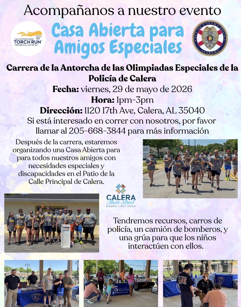 Calera Alabama Police Department tweet media