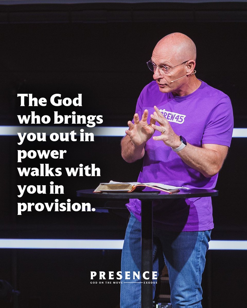 ffclife's tweet photo. The God who brings you out in power​ walks with you in provision. https://t.co/knt9EYjxP8