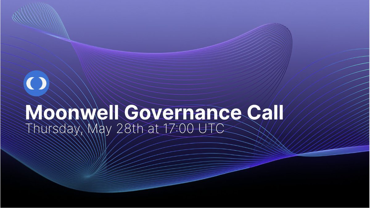 MoonwellES's tweet photo. ☎️ Únete este jueves a las 17:00 UTC en la Governance Call!

Escucha a @LukeYoungblood, @0xMims y @anthiasxyz mientras repasamos la actividad de gobernanza del último mes.

Envía tus preguntas para los speakers en el formulario de abajo. https://t.co/gNNfGZBxTP