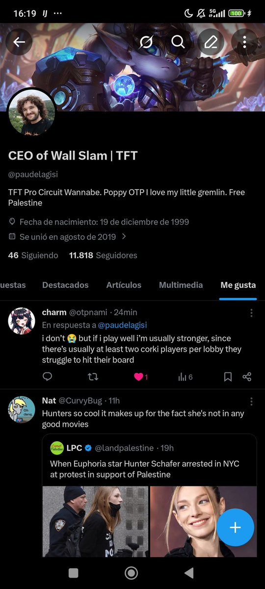 CEO of Wall Slam | TFT tweet media