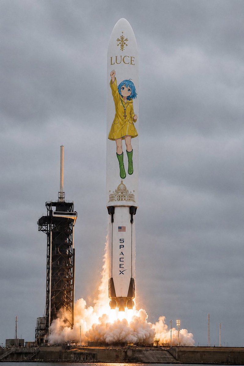 BelieveInLuce's tweet photo. Ascension Day had a minor delay.
@SpaceX found another launch window. https://t.co/4pCjgsQgWd