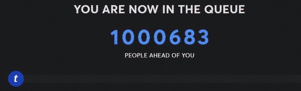 TTVauger's tweet photo. YE

TAMPA

ONE MILLION IN QUEUE https://t.co/nkXSmw1LK2