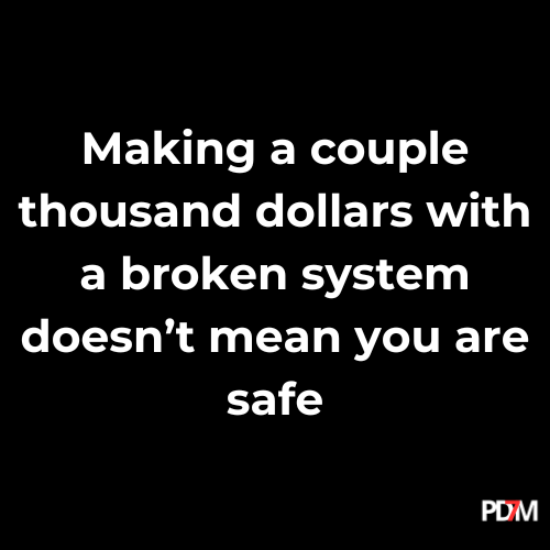 ProDigital52422's tweet photo. You can't outwork a broken system.

You can only exhaust yourself inside it.

The fix isn't more effort. It's identifying what's actually limiting growth and redesigning the system around that constraint. https://t.co/KSYHjLh5Am