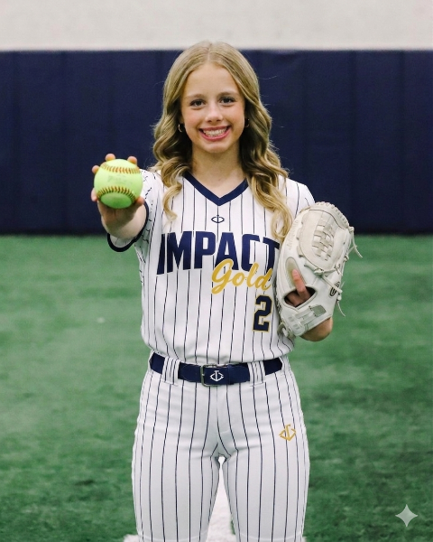 igntxmorris's tweet photo. Please help us welcome Tatum Weghorst to the Impact Gold NTX Morris family! 🥎

Tatum is a MIF/OF from Frisco Centennial HS and the reigning 11-5A Utility Player of the Year. She’ll bring tremendous value to our roster. #GoldBlooded https://t.co/lrrHi8imc1