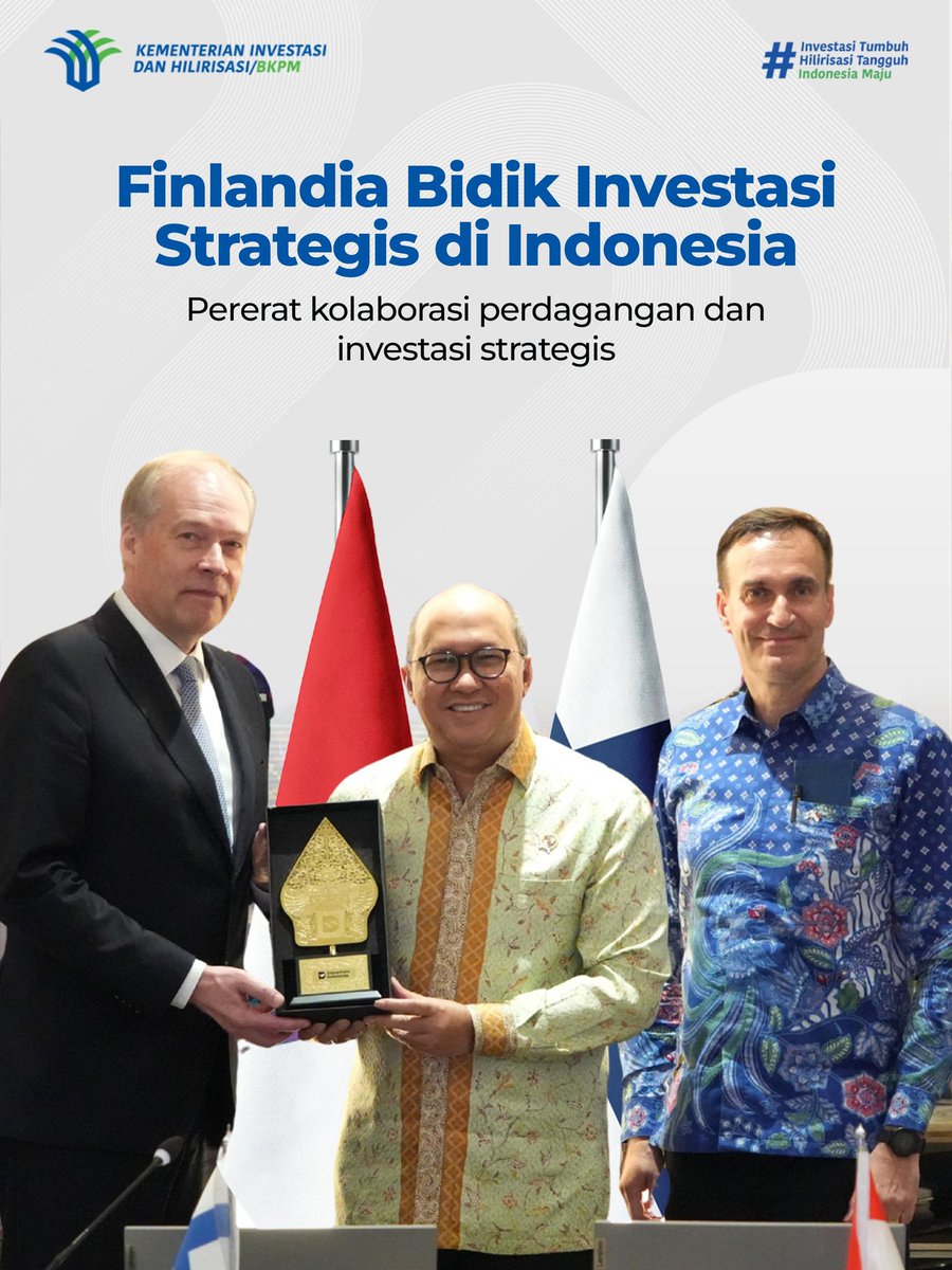 Kementerian Investasi dan Hilirisasi/BKPM tweet media