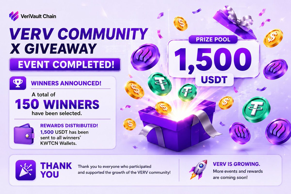 Kwtcn Wallet (VERV) tweet media