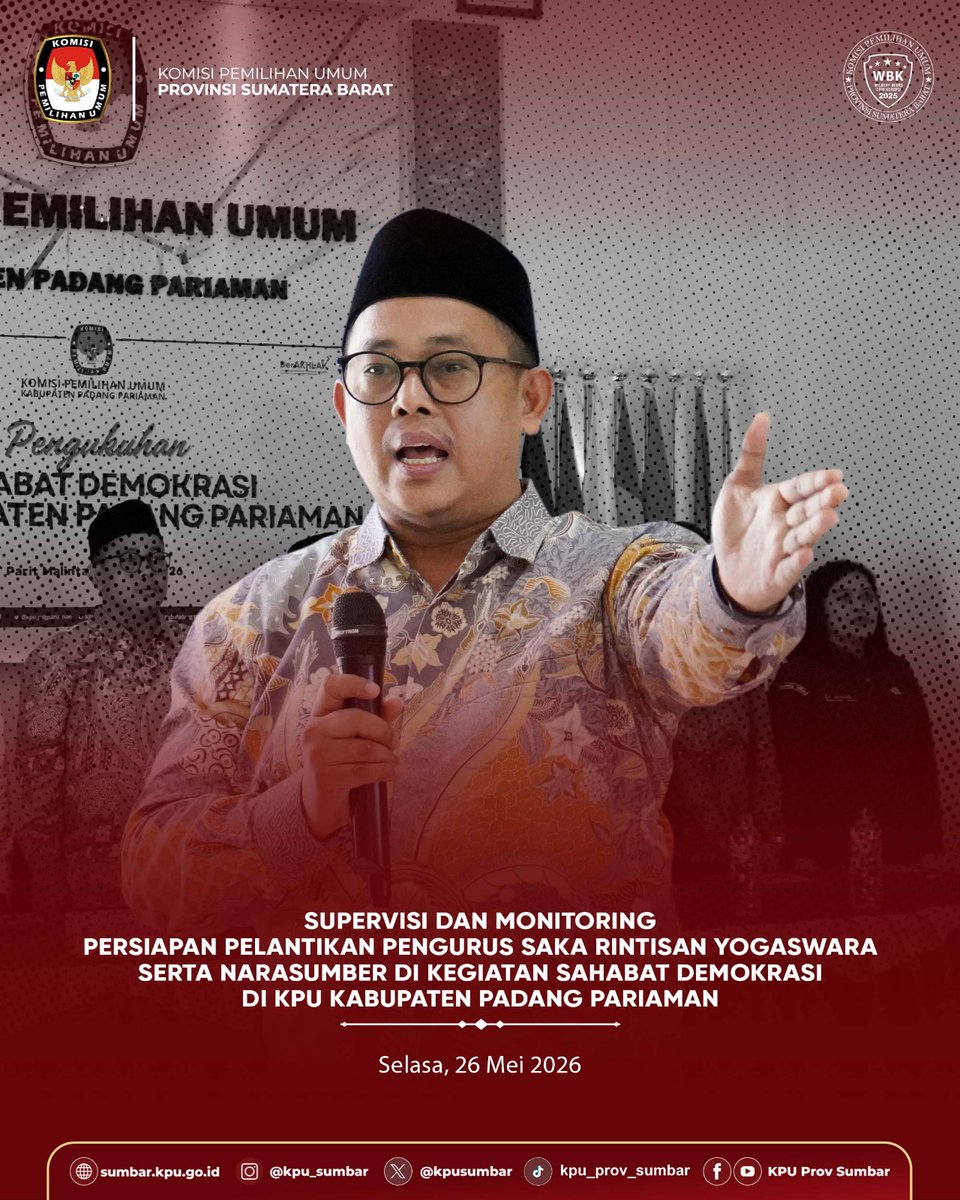 KPU Prov Sumbar tweet media