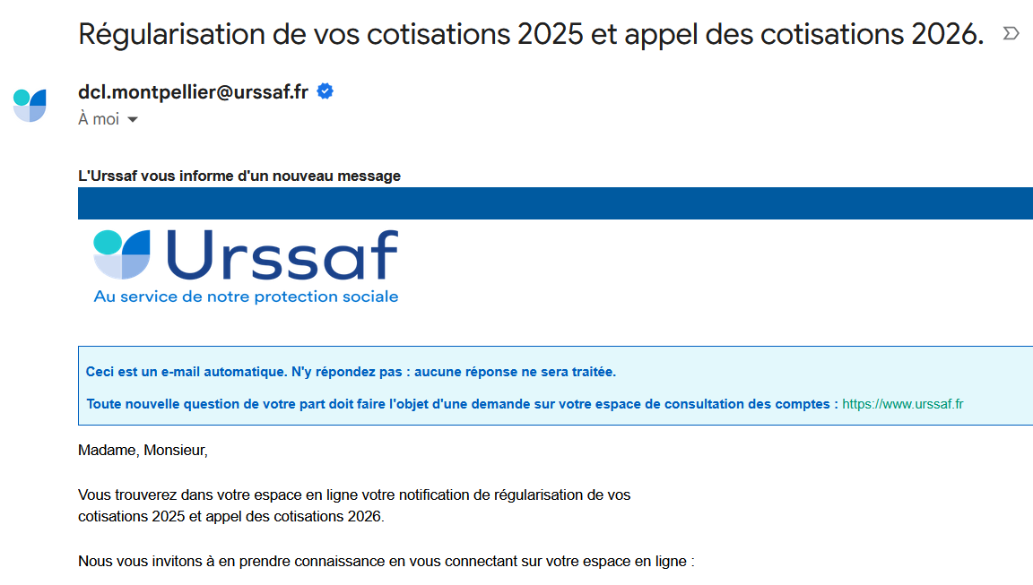 Progerance's tweet photo. L’Urssaf, c’est le seul organisme capable de t’envoyer un mail qui commence par “régularisation” et de finir par te faire regretter d’avoir travaillé. 💀💸 https://t.co/MrgEGRk0qJ