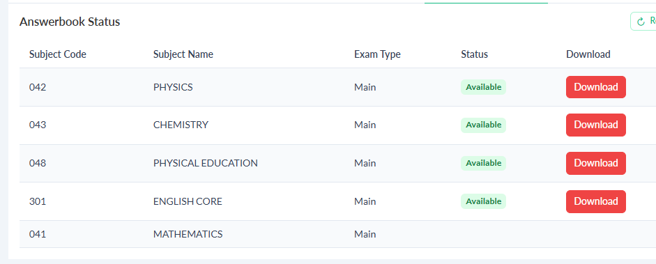 jitwi's tweet photo. Irony of CBSE student. Gave fees for all 5 subject. paper available only 4 for download. proof attached. Stop spoiling future of kids.   No response from Bhopal CBSE. Help asap. @cbseindia29 @EduMinOfIndia @dpradhanbjp #cbseboard Maths answer sheet missing. https://t.co/CKKUprKwSi