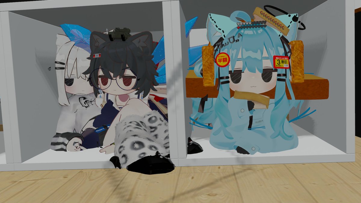 クロネコチルノ@VRChat tweet media