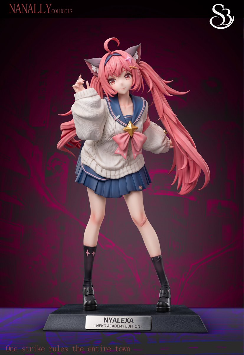 製作】S3 Studio 【商品】ナナリ(NTE) 【サイズ】高さ25×幅13×奥行13cm