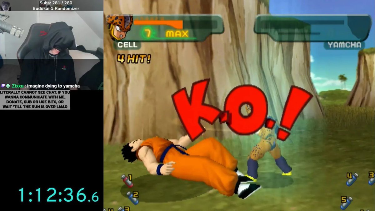 ThaRixer's tweet photo. Today I completed Dragon Ball Z: Budokai's FULL 100% Story Mode Blindfolded! 

Was only 16 minutes off the world record with eyes open :) https://t.co/3K7O50r9GC