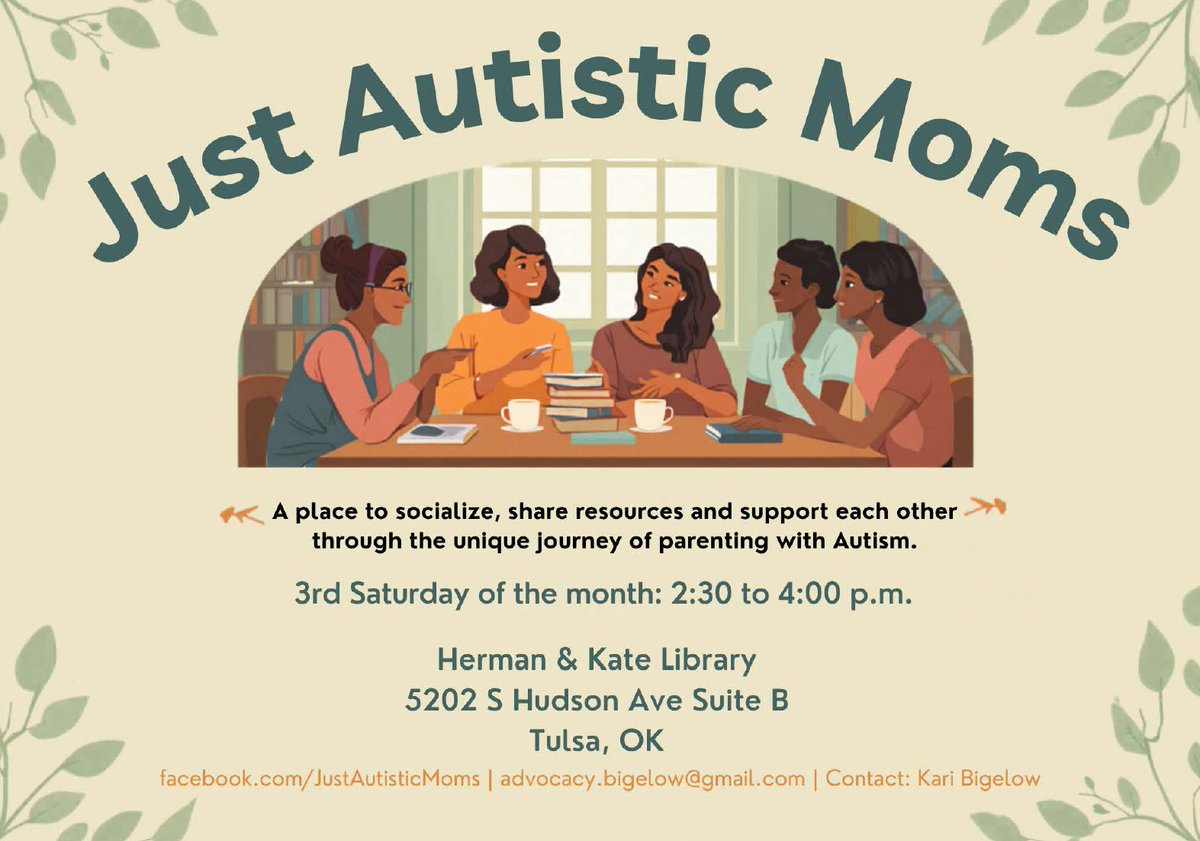 AutismFoundOK's tweet photo. Upcoming community events around Oklahoma! https://t.co/o4io1yPjIW