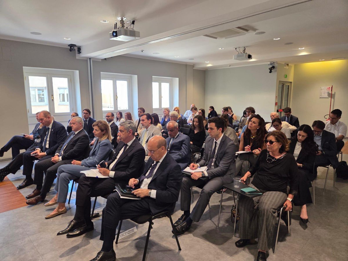 CyprusinItaly's tweet photo. “Securing Energy, Defending Europe: Cyprus Presidency in high water”. A timely and engaging debate during a Conference organised by the prestigious @IAIonline, in cooperation with @CyprusinItaly, highlighting the need to respond to increasingly complex challenges as security, stability and energy resilience become central in today’s evolving geopolitical environment.

Grateful to IAI's President, Michele Valensise, the Director of Public Affairs @eni @lapopistelli, the Director-General for Political and Security Affairs of @ItalyMFA, @CeciPiccioni, as well as to IAI's analysts for their insightful contributions and to all participants for honouring us with their presence.

@CY2026EU