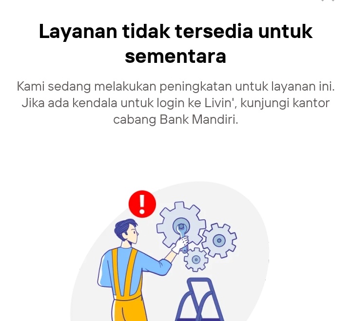 ibbiebi's tweet photo. Kenapa yaaaa udah beberapa hari ini aku gabisa login ke Livin, setiap habis masukin kode OTP stuck disini terusss https://t.co/0TGq3M4ZO5