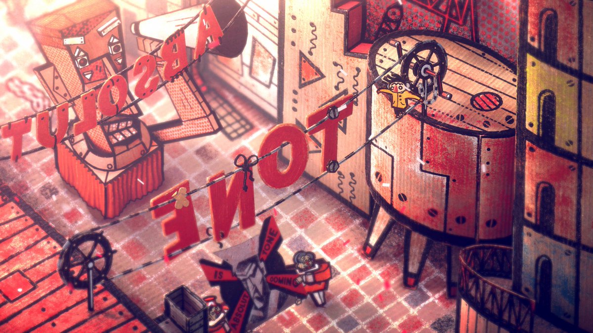 xaviroldamn's tweet photo. ¿Y lo bonico que es #Phonopolis, con su propuesta de point'n'click de cartones y estética constructivista? Dan ganas de juguetear con los entornos y los personajes, de toquetearlos. Nueva conquista de @Amanita_Design https://t.co/LFBcpItgw2