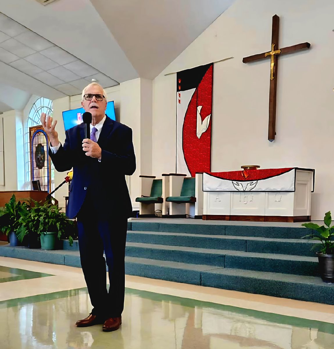 vaumf's tweet photo. Does your church need guidance on strategic financial planning? This past Sunday, our president &amp; CEO, Steve Summers, shared knowledge with Good Shepherd UMC in Henrico, VA.

#churchfinances #investing #buildingthekingdom #vaumf

https://t.co/nfbqhimhFZ https://t.co/UjpXNfSp9F