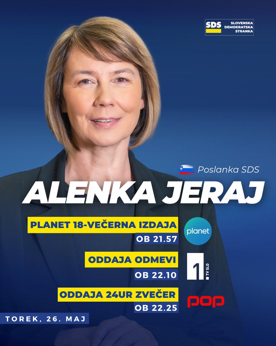 Poslanska skupina SDS tweet media