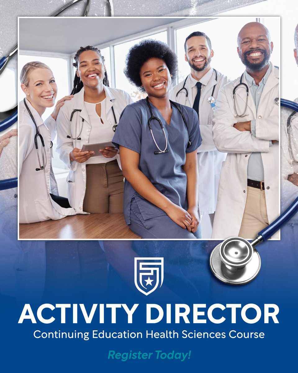 ForsythTechCC's tweet photo. Level up your career in healthcare 💼✨

Become a certified Activity Director and learn how to create engaging programs that make a real impact in assisted living and healthcare communities.
✔️ Fast-track training
✔️ Hands-on practicum experience
✔️ Complete in just 8 weeks
✔️ Career-ready skills for healthcare settings

If you’re looking for a meaningful career that blends leadership, creativity, and people skills — this is your sign 👏

Start building your future and register for the Activity Director Program today.
https://t.co/EGuGedFxuj

#ForsythTech #HealthcareCareers