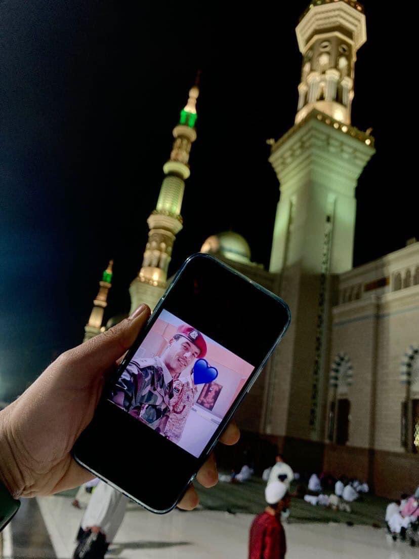 waad_algaddafi's tweet photo. اللهم بعدد تكبيرات خلقك في #يوم_عرفة ارحم من حنّ القلب لرؤيته اللهم اجعل قبر #أخي روضة من رياض الجنة، اللهم اغفر لأخي وهب له بقدر دعاء الصالحين للأموات رضوانًا وأكرمه بالفردوس الأعلى وارزقه لذة النظر الى وجهك الكريم🤲🏻 https://t.co/Ab7qgp6eID