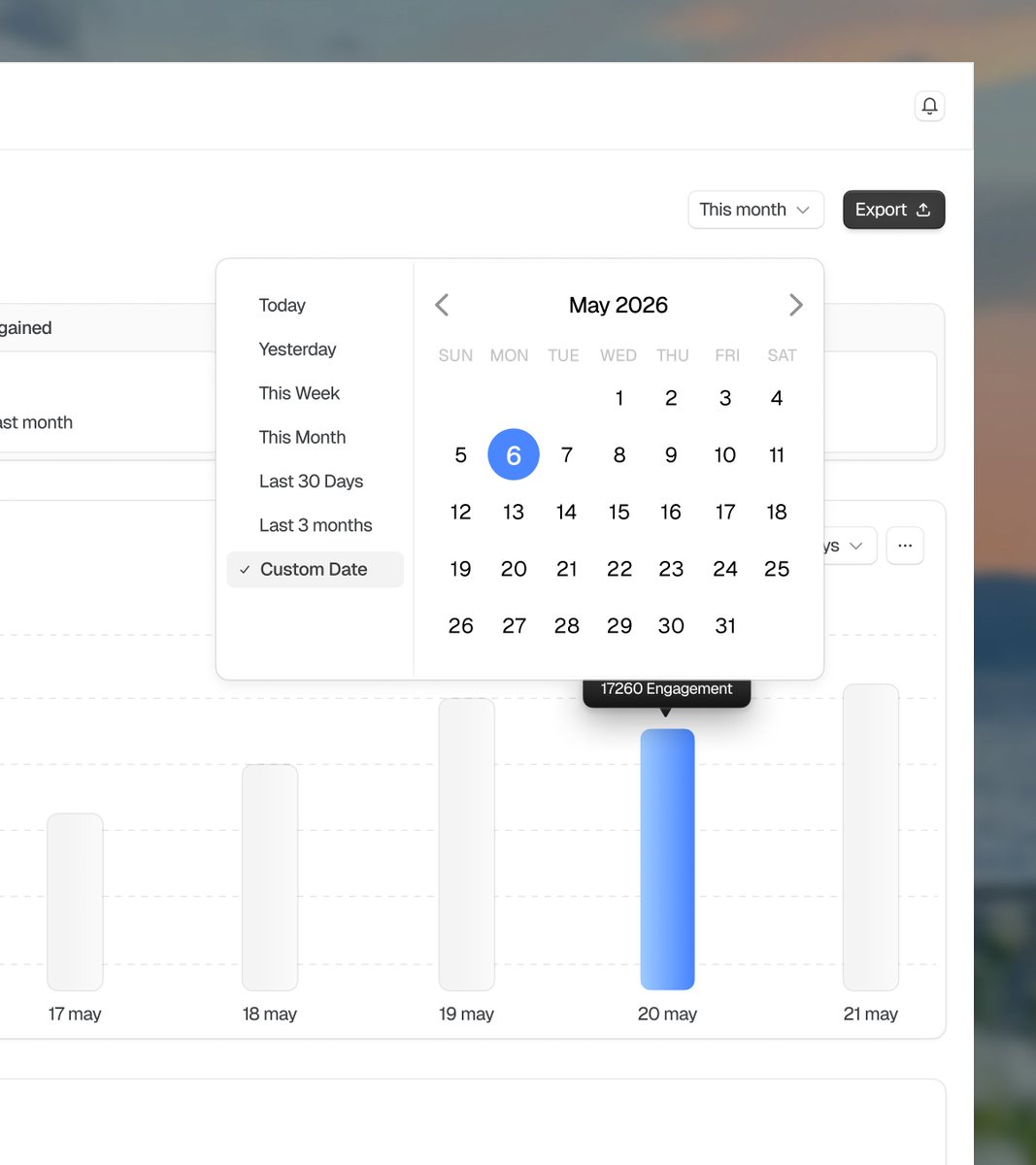Prya_fyi's tweet photo. Date picker UI :) https://t.co/8h2AmIC8Ys