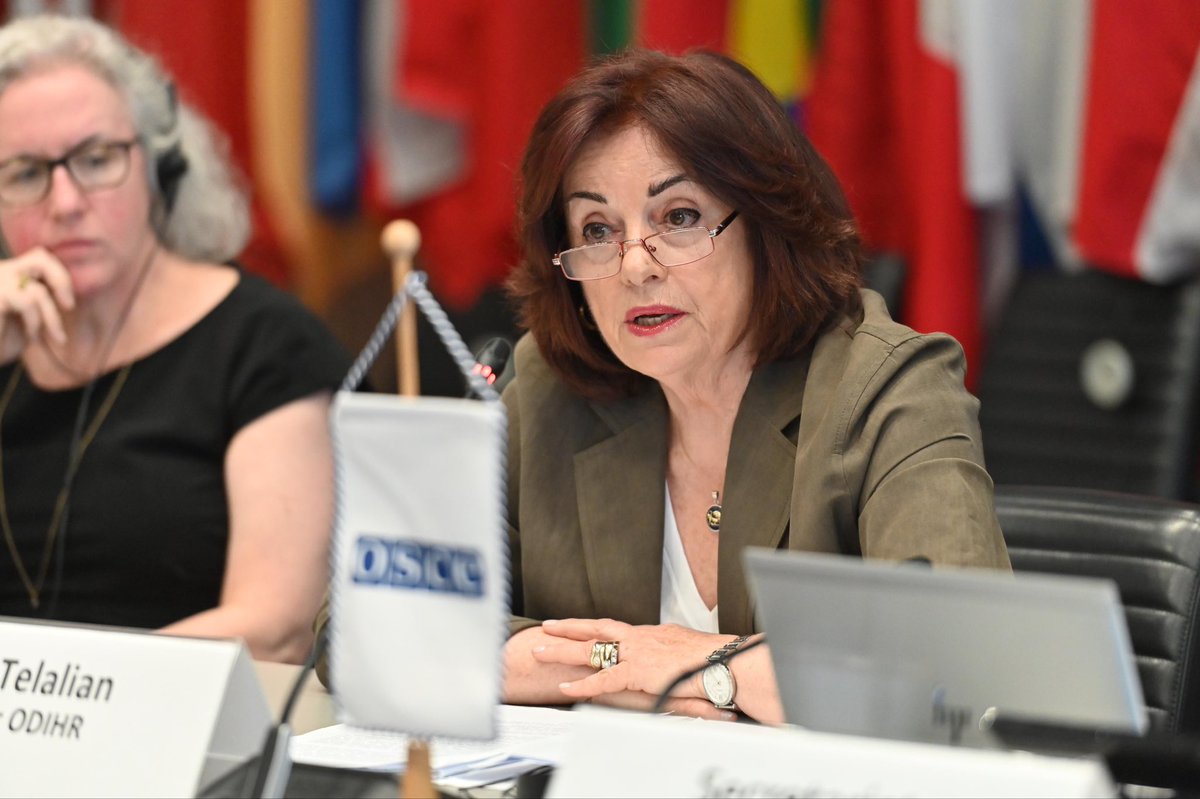 AlMissionVienna's tweet photo. The @OSCE Human Dimension Committee meeting today, chaired by @AmbassadorAlbIO 🇦🇱, addressed the topic: “Elections in the digital age: digitalization and electoral integrity – rules, safeguards and shared responsibility”.
 
The meeting provided an opportunity to discuss how the growing digitalization of electoral processes across the OSCE region is reshaping both democratic participation and the administration of elections, while introducing new challenges to electoral integrity.  
 
It offered also an opportunity to reflect on how digitalization may support broader and more inclusive electoral participation, including for young voters, persons with disabilities and voters facing practical barriers to participation, while ensuring that innovation remains consistent with democratic principles and public trust. 
 
Likewise, it focused on emerging threats to electoral integrity in the digital environment, including cybersecurity risks affecting election infrastructure, and possible responses to them. 
 
Safeguarding electoral integrity in the digital environment requires not only technical resilience and preparedness, but also effective incident response and public communication that is capable of maintaining confidence in the process during periods of disruption.
 
Grateful to our distinguished speakers - @DirectorODIHR Maria Telalian, David Dueñas-Cid, Andrii Yevstihnieiev and Loïc Modoux - for informing and enriching our discussion, as well as to OSCE delegations for the lively and constructive exchange.

📸 ©️ Micky Kroell