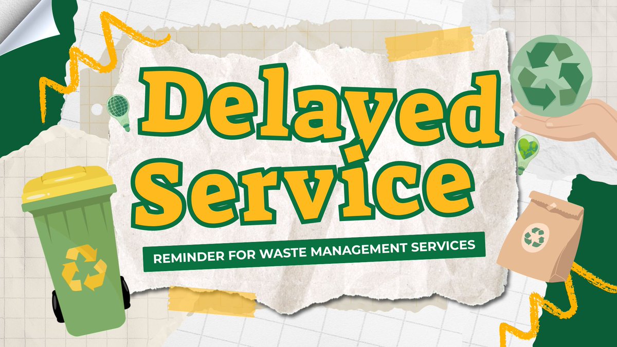 FoxLakeIL's tweet photo. 🚛 Refuse &amp; Recycling Holiday Reminder: Collection delayed one day this week. Revised Schedule: ✅Mon→Tue ✅Tue→Wed ✅Thu→Fri. Place carts curbside by 6:00 a.m. Thanks for helping Fox Lake run smoothly. https://t.co/valL4f9IA0