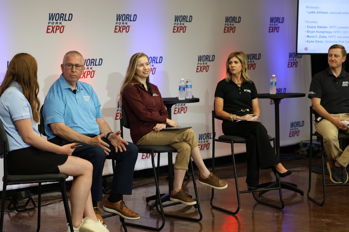 NPPC's tweet photo. The 2026 @NPPCWPX is set for June 3-4 at the @IowaStateFairgrounds in Des Moines. Join more than 10,000 pork producers and ag professionals from around the world for two days of innovation, education, networking, and plenty of pork.

Register now: https://t.co/JEFH04tPTL. #WPX26 https://t.co/T21fIPelGP