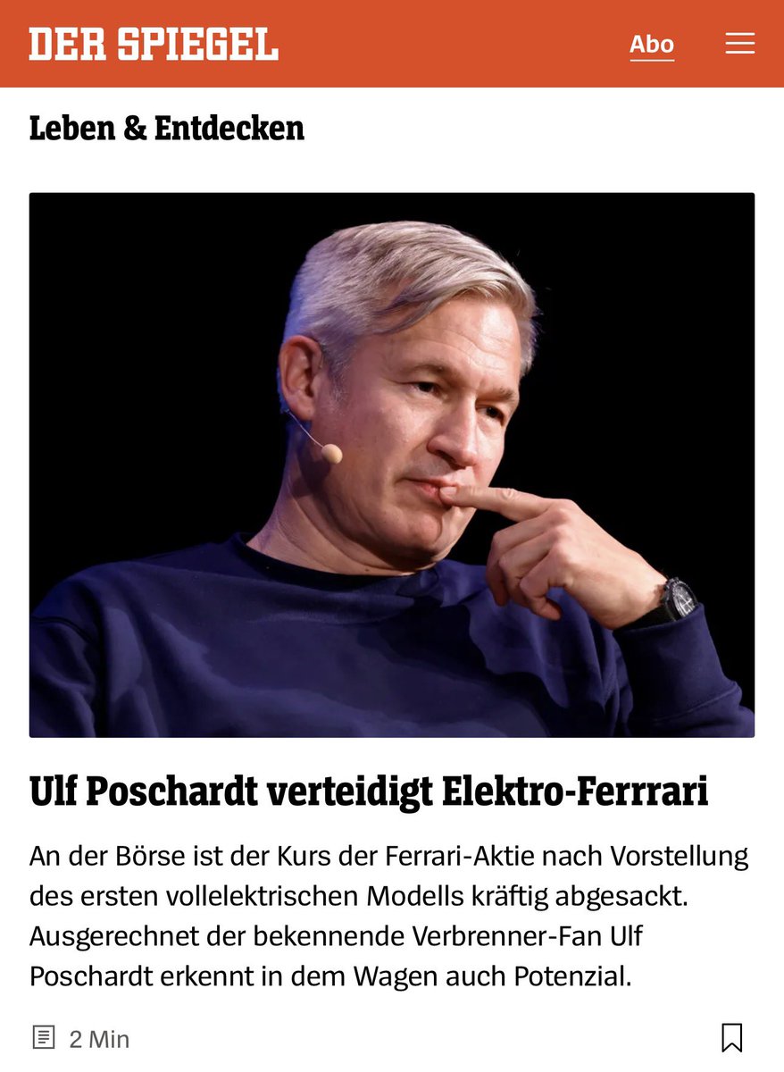 Ulf Poschardt tweet media