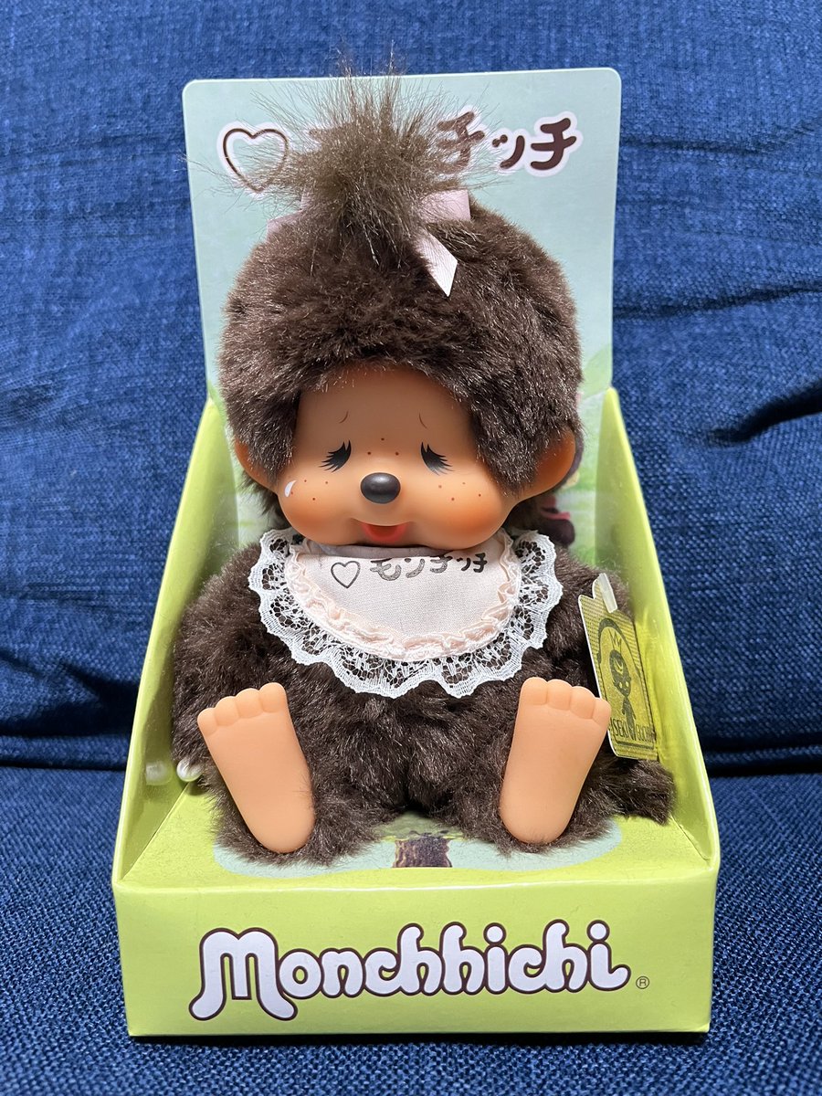 泣かないで… 寂しい思いをさせてしまってごめんね。 モンチッチ展東京