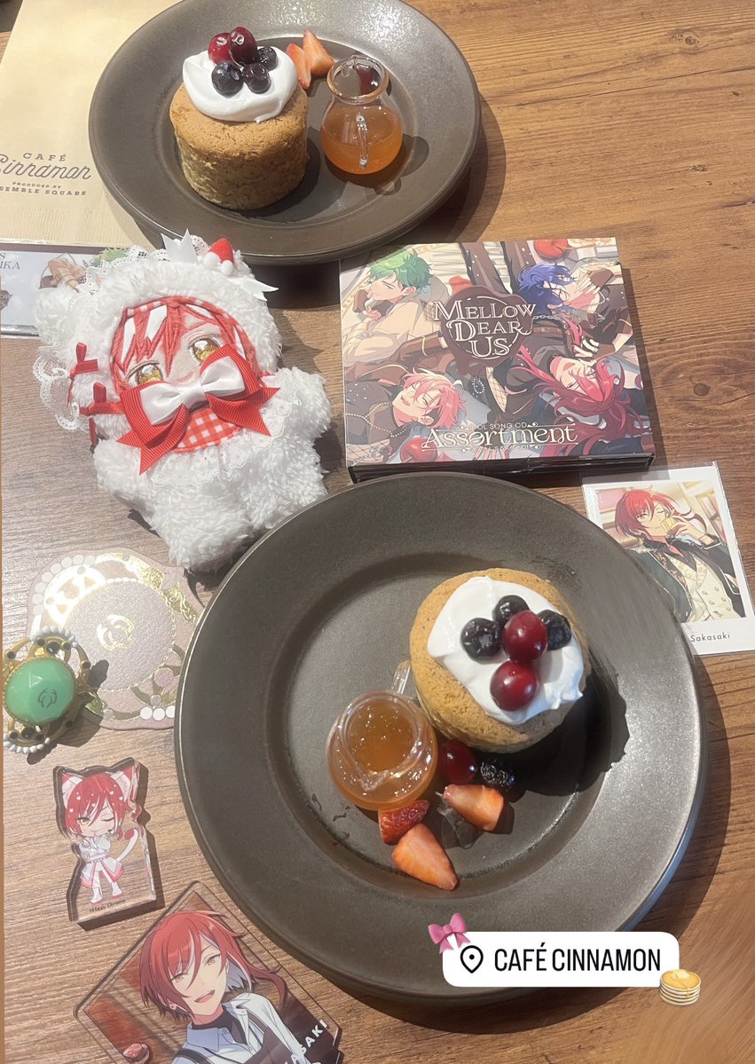 たまちゃん（@tamachan_iww ）と一緒にカフェシナモン行ってきました