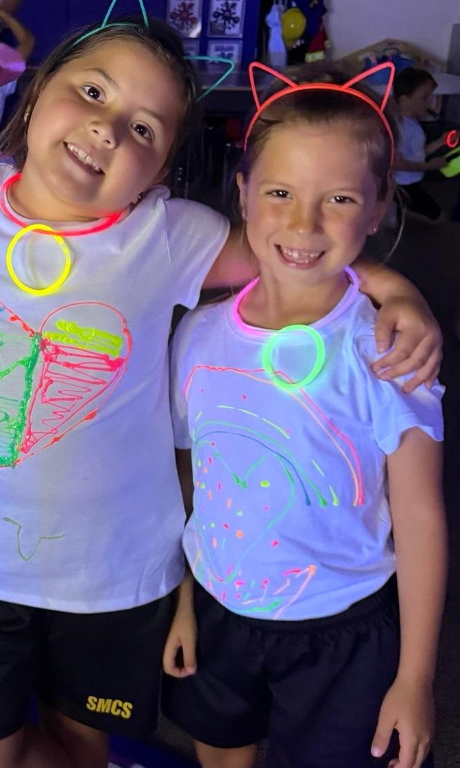 StMarthaCS's tweet photo. Celebrating the end of Kindergarten with a super fun Glow Party! https://t.co/wWGce5Jcjb