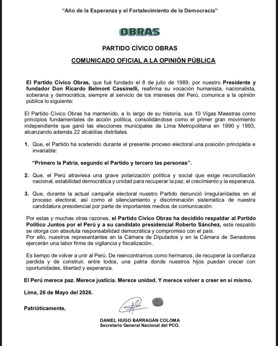 La Salita del SIN 🇵🇪 tweet media