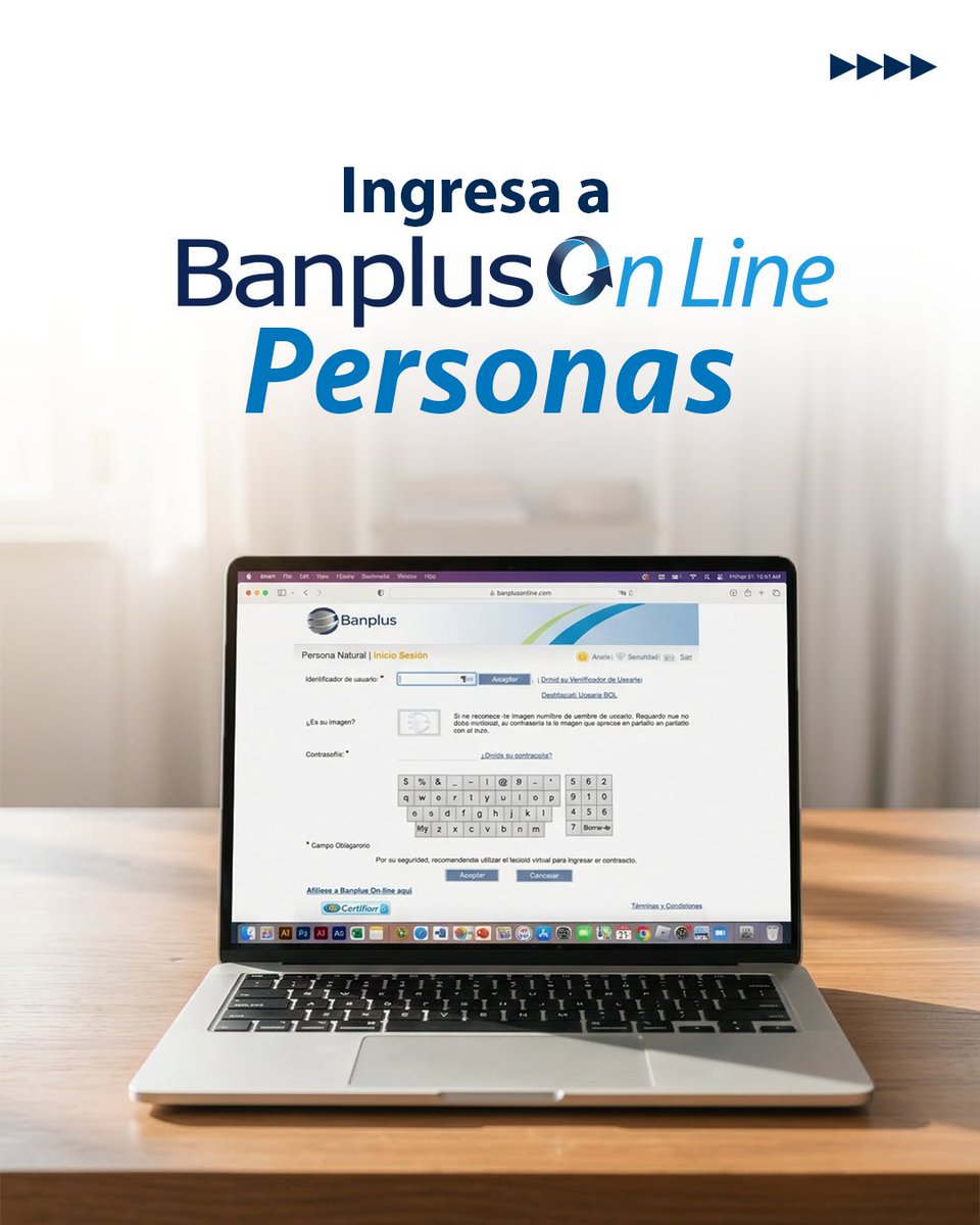 bancaynegocios's tweet photo. ¿Aún complicándote para pagar tus servicios? 👀💻

Con Banplus On Line lo haces en pocos pasos: rápido, seguro y sin salir de casa. En Banplus buscamos la manera más eficiente para que aproveches tu tiempo. ⚡

#BanplusOnLine #PagoDeServicios #Banplus https://t.co/zti9ZhcYnu
