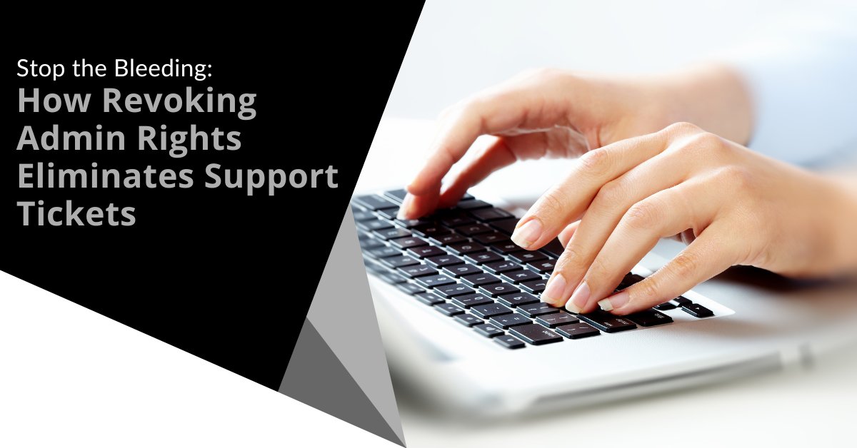 unifiedituk's tweet photo. Tired of "my computer is acting weird" tickets? Most of those start with unapproved installs. See why removing permanent admin rights is the fastest way to stabilize your IT environment and reduce support noise.
https://t.co/uKfE20C1vi https://t.co/LD8ipxU5IV