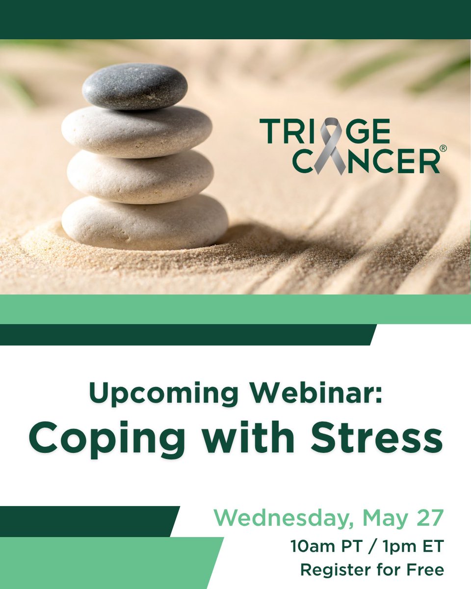 kidneycan's tweet photo. TOMORROW! Join Triage Cancer’s webinar, Coping with Stress, for practical strategies to navigate uncertainty, manage difficult emotions, and build resilience.

There's still time to register! https://t.co/tq2eoYTZ6M

#AcceleratingCures https://t.co/HLmvUs0fSK