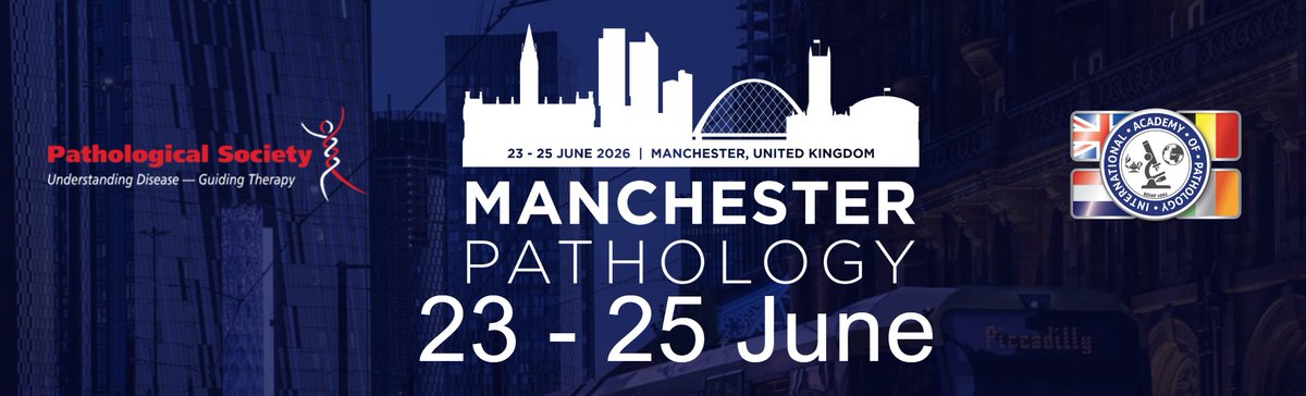 pathsoc's tweet photo. 🚨 Don’t miss out! Early bird registration for #ManchesterPathology2026 closes on Friday 5 June

Join leading experts and colleagues from across pathology for an exciting programme of scientific sessions, named lectures, networking and more

Register: https://t.co/dUNBQt4Jok https://t.co/DeNzFIUPtu